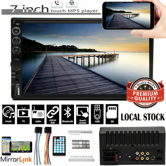 7' Car Stereo Mirror Link For gps Player Units For ford focus c-max kuga fiesta