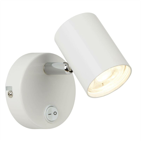 Searchlight Lighting - Searchlight Rollo - Integrated led 1 Light Indoor Wall Light White