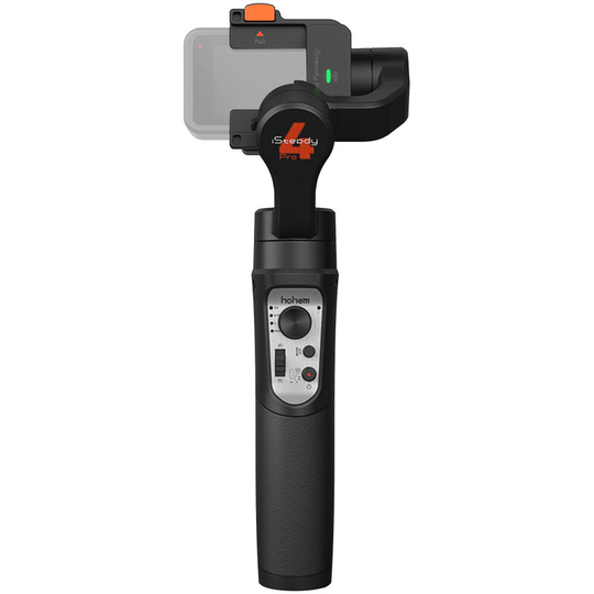 Hohem - iSteady Pro 4 3-Axis Handheld Sports Camera Gimbal Stabilizer Wireless Control Splash Proof Stabilizer Replacement for GoPro 11 10 9 8 7 6 5