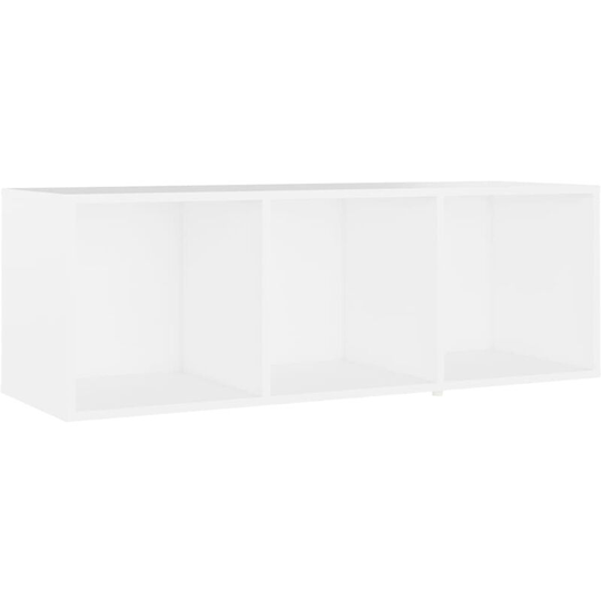 Tv Cabinet White 107x35x37 cm Engineered Wood Vidaxl White