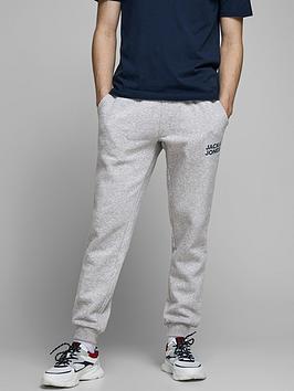 Jack & Jones Jack & Jones Small Logo Skinny Fit Joggers - Light Grey Melange, Light Grey Melange, Size Xl, Men