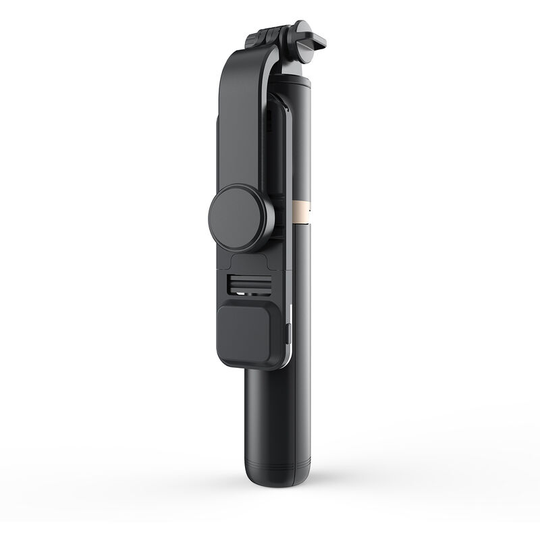 Asupermall - Aluminum Alloy Wireless bt Remote Control Selfie Stick Multifunctional Portable Tripod Stand with Fill Light for Selfie Group Photo Live