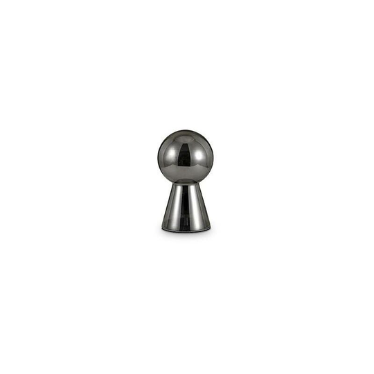 Ideal Lux Lighting - Ideal Lux Birillo - 1 Light Small Table Lamp Smokey Grey, E27