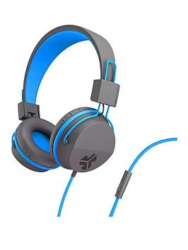 Jlab Jbuddies Studio Kids Wired Headphones - Grey/Blue