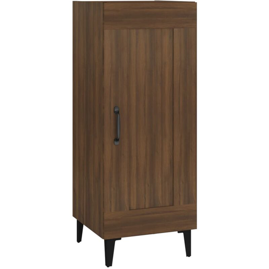 Sideboard Brown Oak 34.5x34x90 cm Engineered Wood Vidaxl Brown