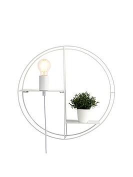 Homely Shelf Wall Light