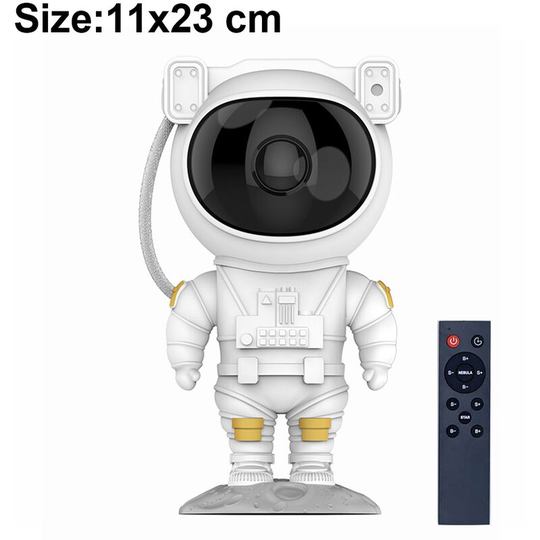 Pesce - Astronaut Star Projector Star Galaxy Projector with Timer, Adult Children Night Light, Astronaut Star Sky Projection Lamp, led Star Galaxy