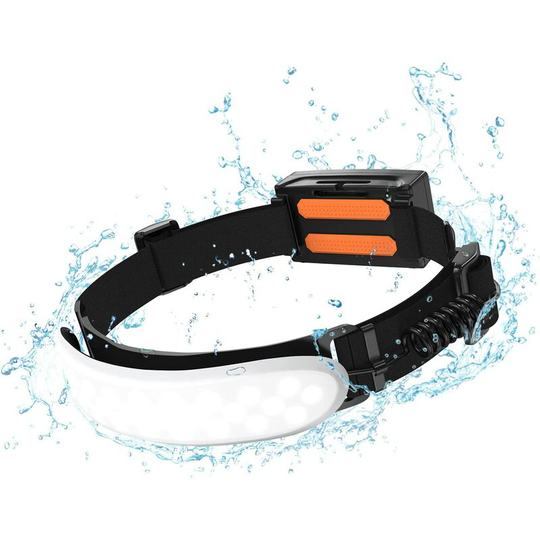 Aougo - lamps for adults, wide beam led headlamp with 230° illumination, 1000 lumens headband light, IPX6 waterproof rechargeable headlamp