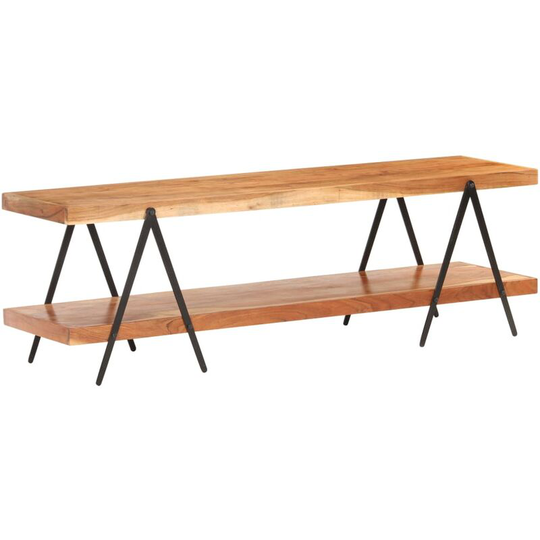 Vidaxl - tv Cabinet 160x40x50 cm Solid Acacia Wood Brown