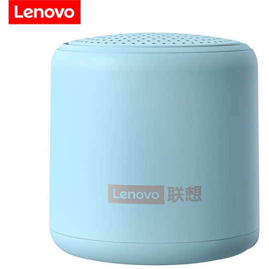 Lenovo - L01 Mini Wireless Bluetooth 5.0 Speaker tws Connection Outdoor Speaker with Lanyard Portable Sound Box Hands-free with Microphone usb