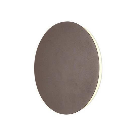 Magnetic Base Wall Lamp, 12W led 3000K 498lm, 20, 19cm Centre, Coffee, Acrylic Frosted Diffuser - Luminosa Lighting