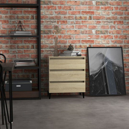 Sideboard Sonoma Oak 60x35x69 cm Chipboard
