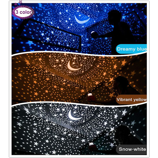 Thsinde - winice Star Projector Night Light for Kids with Timer, Rotating and Remote Control, Bedroom Projector Lamp for Baby Children Adults - 6