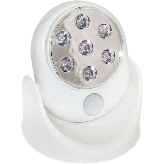 12.5cm Wireless led Light for Indoor and Outdoor - Portable Illuminated Garden Patio Wall Shed - Home Lighting with Motion Sensor - Battery Operated