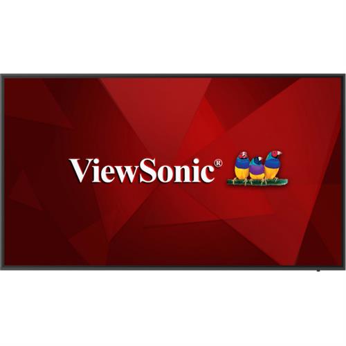 Viewsonic CDE6520 Signage Display Digital signage flat panel 165.1 cm (65") IPS 450 cd/m 4K Ultra HD Black Built-in processor Android 8.0